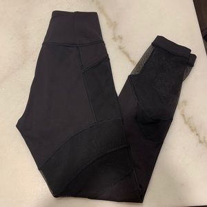 Lululemon mesh leggings 7/8 or 25” length